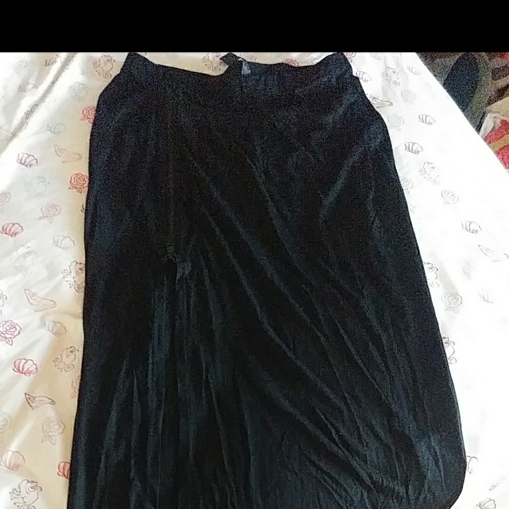 Jessica Simpson hi-slit maxi skirt